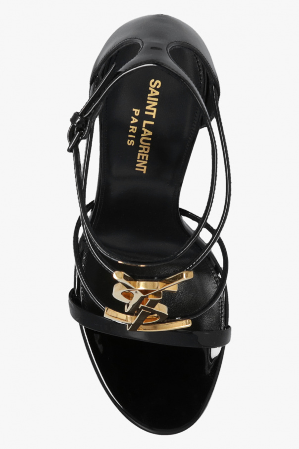 Yves Saint Laurent Black Leather Mini Sunset Chain Bag